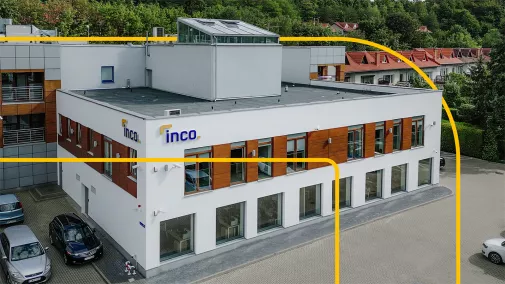 Foto der Inco-Zentrale in Polen von außen